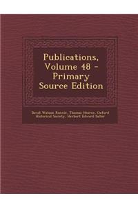 Publications, Volume 48