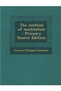 Method of Meditation