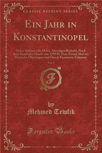 Ein Jahr in Konstantinopel, Vol. 2