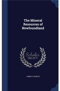 The Mineral Resources of Newfoundland