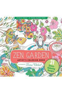 Zen Garden Adult Coloring Book