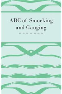 ABC of Smocking and Gauging