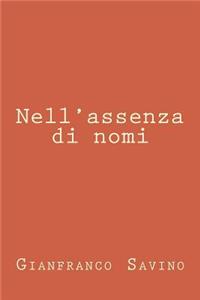 Nell'assenza di nomi