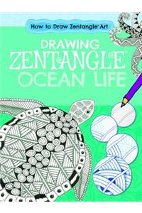 Drawing Zentangle(r) Ocean Life