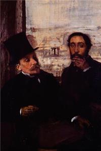 ''Self Portrait With Evariste De Valernes'' by Edgar Degas