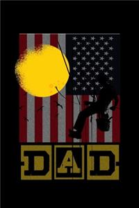 American Flag Dad Lineman Electric Cable
