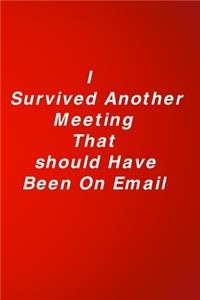 I Survived Another Meeting that Should Have Been an Email