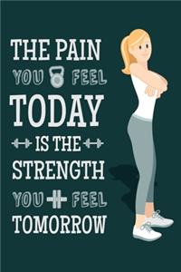 The Pain You Feel Today Is The Strength You Feel Tomorrow