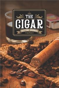 Cigar Smoking Tobacco Tasting Sampling Journal Notebook Log Book Diary - Coffee Beans