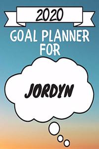 2020 Goal Planner For Jordyn