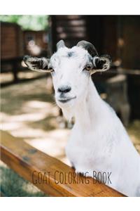Goat Coloring Book