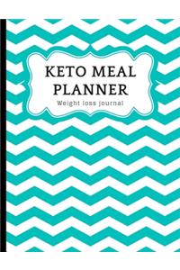 KETO MEAL PLANNER Weight loss journal