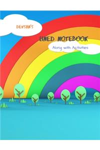 Devsan's Lined Notebook