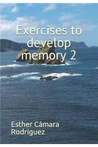 Exercises to develop memory 2