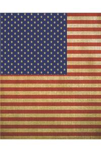 American Flag Primary Composition Book