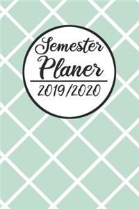 Semester Planer 2019 / 2020