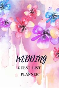 Wedding Guest list Planner