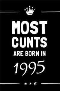 Most Cunts Are