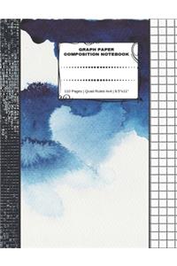 Graph Paper Composition Notebook