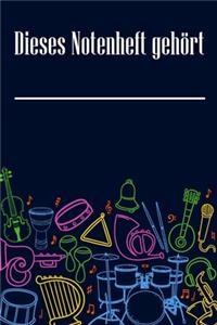 Dieses Notenheft gehört