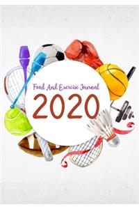 Food And Exercise Journal 2020