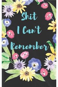 Shit I Can't Remember