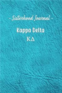 Sisterhood Journal Kappa Delta