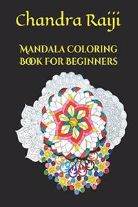 Mandala Coloring Book For Beginners