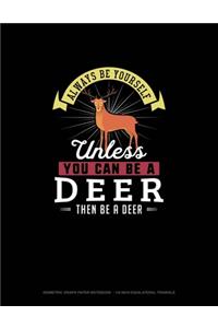 Always Be Yourself Unless You Can Be A Deer Then Be A Deer