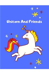 Unicorn Notebook Unicorn And Friends