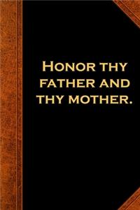 2020 Weekly Planner Religious Theme 4th Commandment Vintage Style Traditional