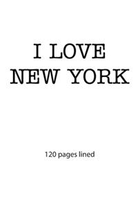I love New York