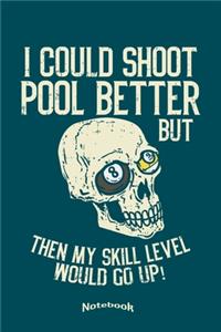 I Could Shoot Pool Better But Then My Skill Level Would Go Up