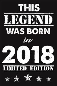 This Legend Was Born In 2018