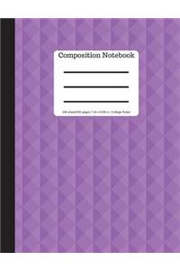 Composition Notebook - College Ruled 100 Sheets/ 200 Pages 9.69 X 7.44 Si