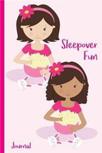 Sleepover Fun Journal