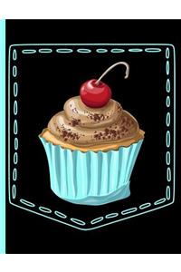 Cupcake with Cherry on Top Pocket