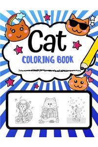 Cat Coloring Book