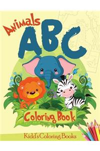 Animals ABC Coloring Book