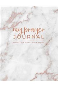 My Prayer Journal Reflection, Gratitude & Praise