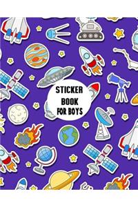 Sticker Book for Boys