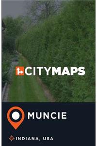 City Maps Muncie Indiana, USA