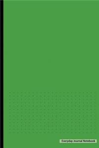 Everyday Journal Notebook - Dotted Grid (Green Cover)