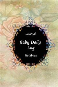 Journal Baby Daily Log Notebook