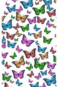 Colourful Butterflies Notebook