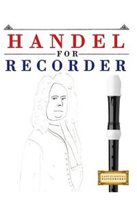 Handel for Recorder