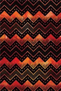 Journal Notebook Dot Dash Zigzag Pattern 5