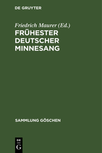 Frühester deutscher Minnesang