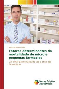 Fatores determinantes da mortalidade de micro e pequenas farmacias