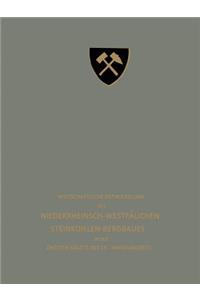 Wirtschaftliche Entwickelung Des Niederrheinisch-Westfälischen Steinkohlen-Bergbaues in Der Zweiten Hälfte Des 19. Jahrhunderts
